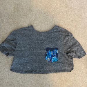 cropped t-shirt homemade